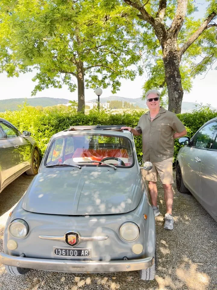 Auto vintage en la Toscana